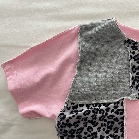 patchwork crop top! - Picture 1 of 2